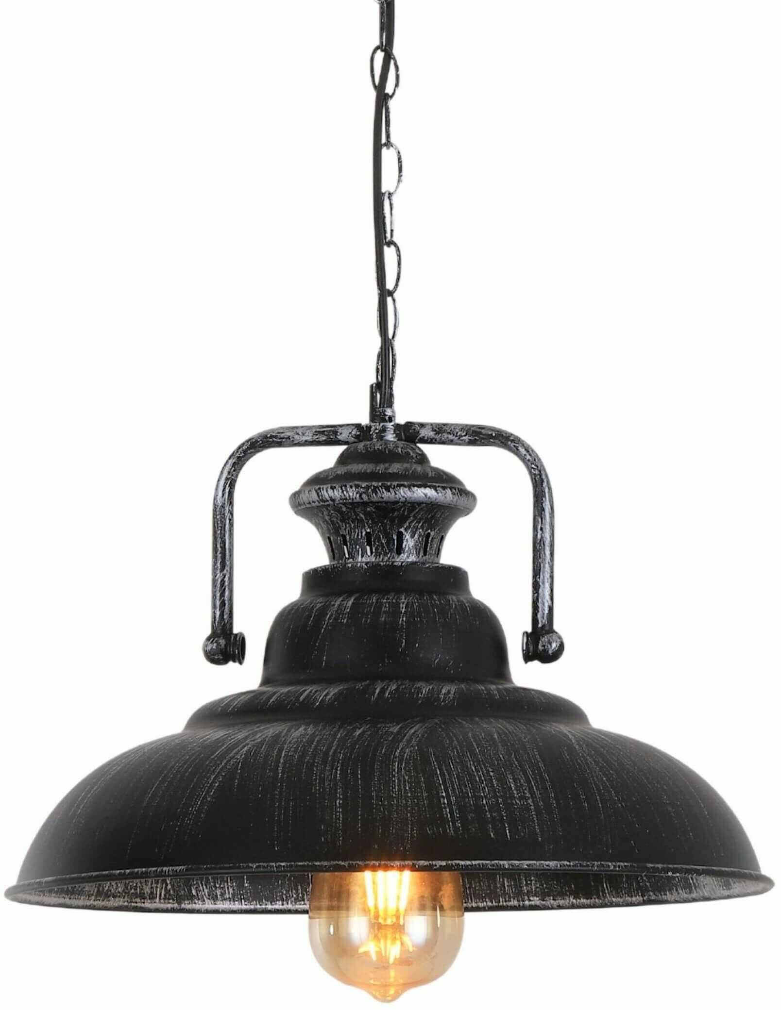 Bardi lampa wisząca stare srebro loft LDP 8007 (O.SL) Lumina Deco // Rabaty w koszyku i darmowa dostawa od 299zł !