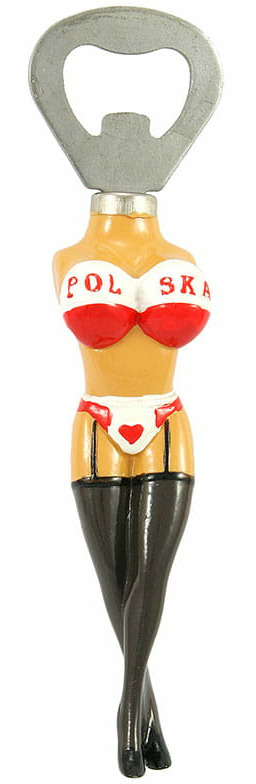 Otwieracz magnes Polska bikini nogi