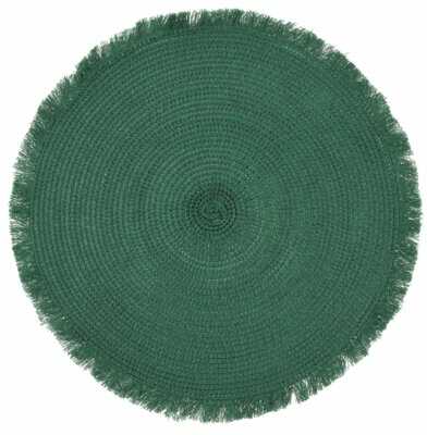 Podkładka okrągła DUKA DAGLIG 35 cm zielona polipropylen