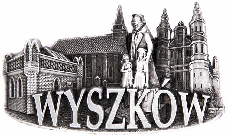 Magnes metalowy panorama Wyszków