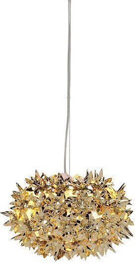 lampa wisząca bloom new mała metalizowany złoty