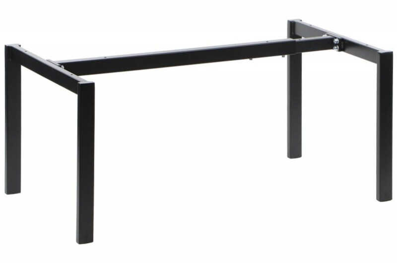 Stelaż metalowy do stolika NY-L04 z regulacją długości belki 80-130 x szer. 50x wys. 42 cm, kolor czarny