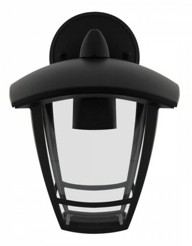 Kinkiet, lampa ogrodowa, elewacyjna NIKO 1 x E27 IP44 - czarny