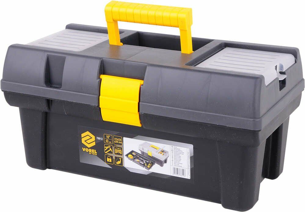 Vorel Skrzynka narzędziowa plastikowa pr-16'' 78812 - ZYSKAJ RABAT 30 ZŁ