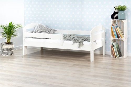 Łóżko 160x80cm BumbleBee pojedyncze kolor biały