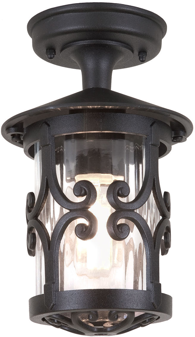 Hereford lampa sufitowa zewnętrzna IP44 BL13A-BLACK - Elstead Lighting // Rabaty w koszyku i darmowa dostawa od 299zł !