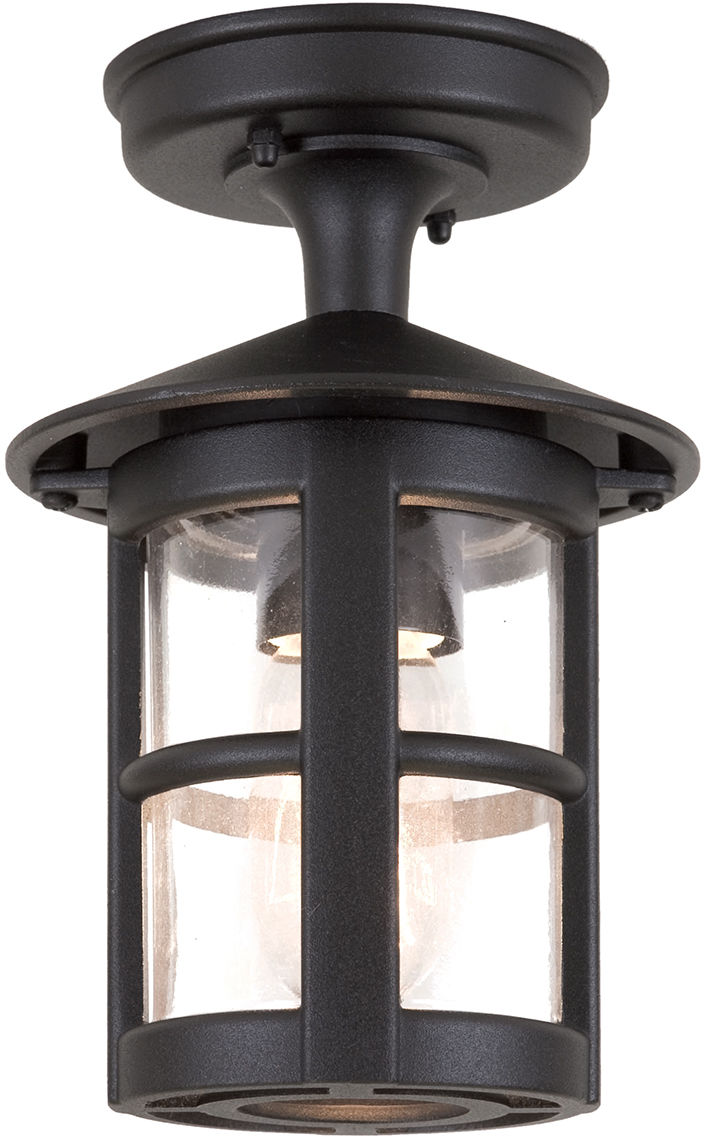 Hereford lampa sufitowa zewnętrzna czarna IP44 BL21A-BLACK - Elstead Lighting // Rabaty w koszyku i darmowa dostawa od 299zł !