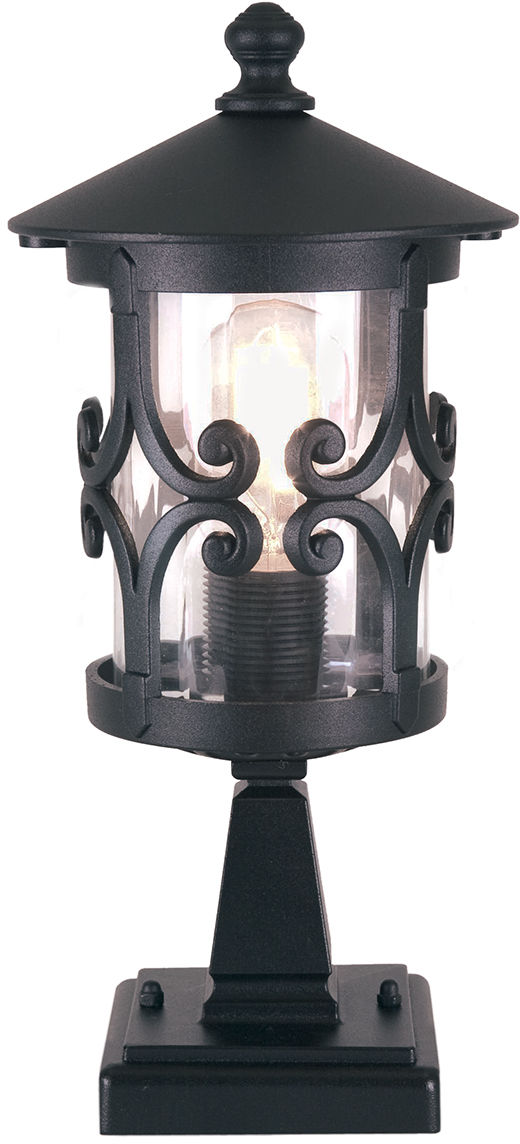Hereford lampa stojąca ogrodowa IP44 czarna BL12-BLACK - Elstead Lighting // Rabaty w koszyku i darmowa dostawa od 299zł !