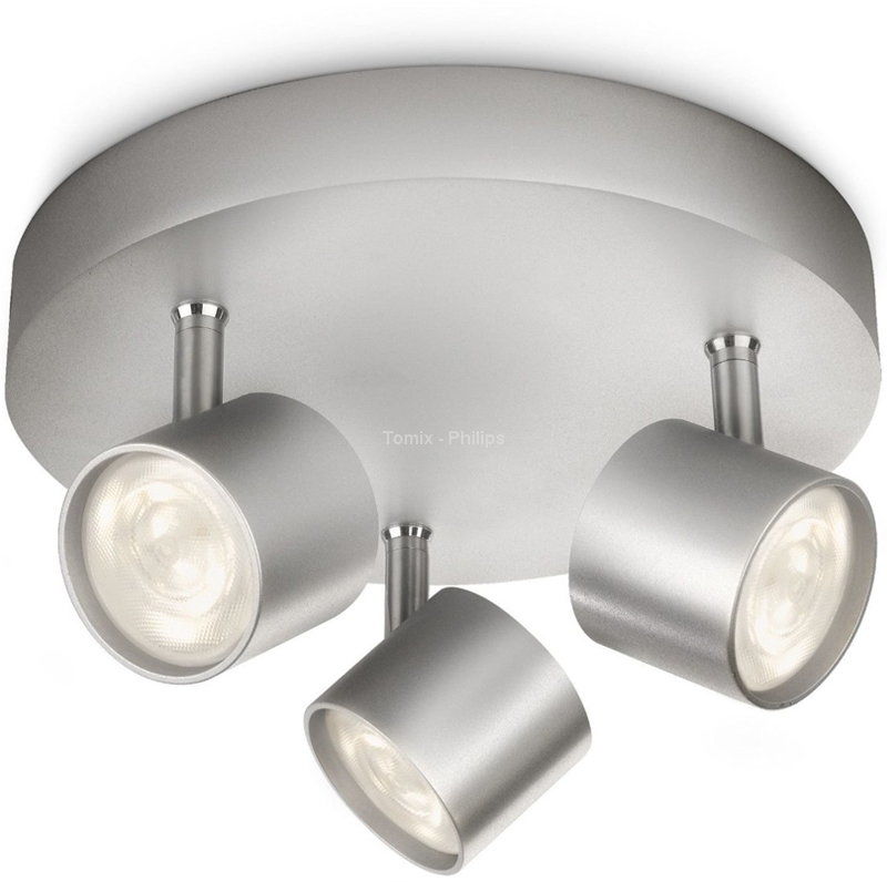 56243/48/16 PHILIPS STAR Lampa plafon aluminium 56243/48/16