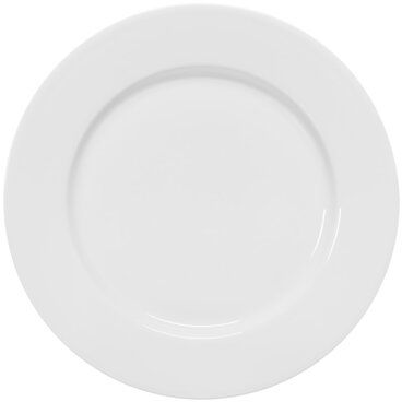 Talerz płytki obiadowy DUKA FELICIA 26 cm biały porcelana