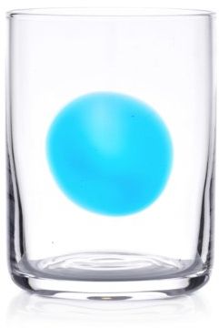 Szklanka do napojów DUKA KROG 410 ml transparentna granatowa szkło
