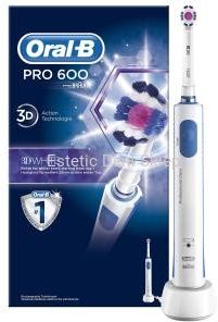 Szczoteczka elektryczna Braun Oral-B PRO 600 3D white