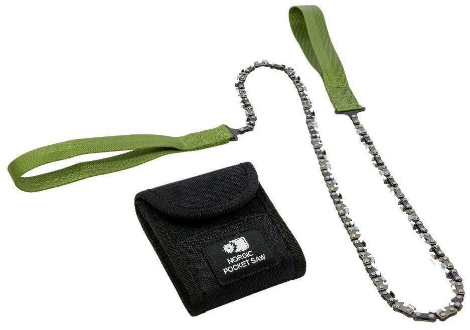 Piła łańcuchowa Nordic Pocket Saw X-Long dla 2 osób - green