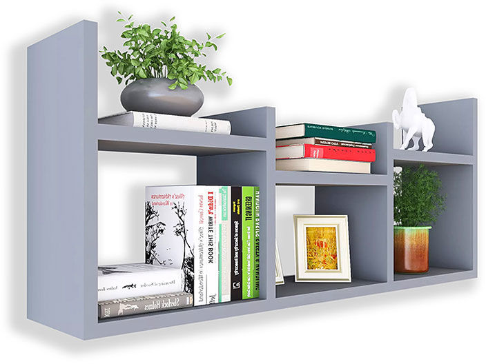 Elior Szara minimalistyczna półka na książki - Lorea