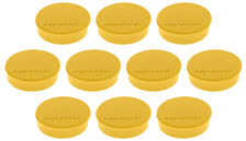 Magnesy Discofix Hobby 0.3 kg 25 mm 10szt żółty