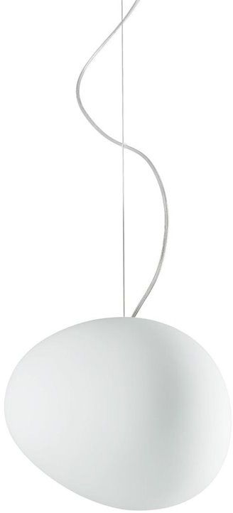 Gregg Media Ø31 biały - Foscarini - lampa wisząca