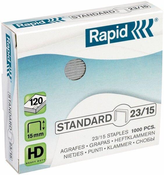 Zszywki RAPID STANDARD 23/15 1000 szt. - X08277