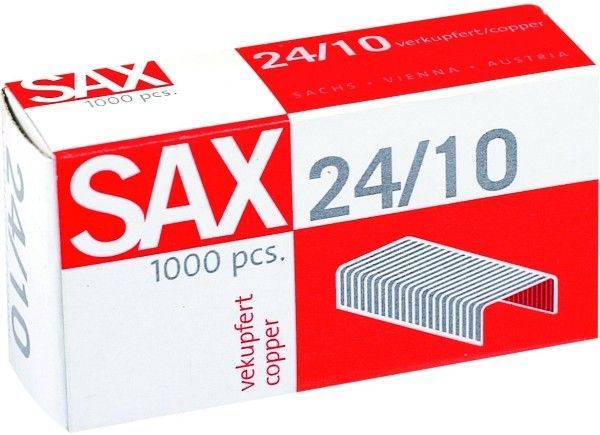 Zszywki SAX 24/10 1000 szt. - X08297