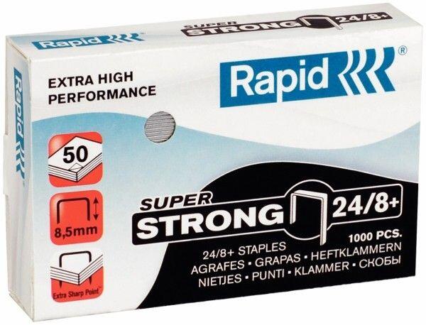 Zszywki RAPID SUPER STRONG 24/8+ 1000 szt. - X08290