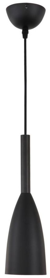 Lampa wisząca SOLIN czarna E27 LIGHT PRESTIGE