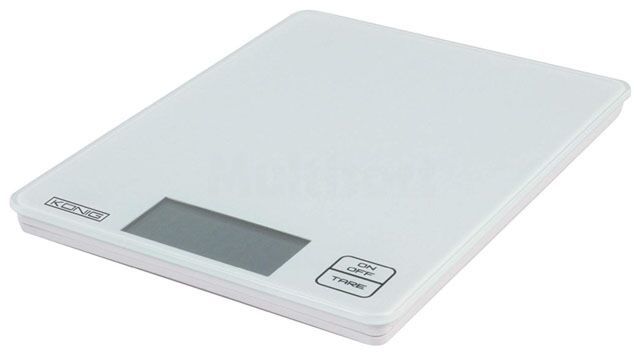 Elektroniczna waga kuchenna KÖNIG KS13N 5kg/1g 17x22cm