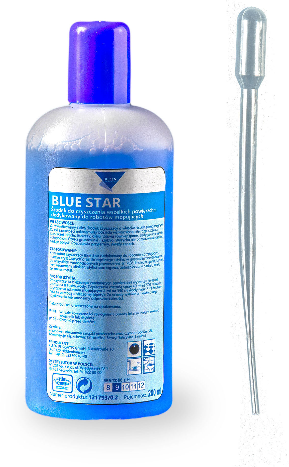 Blue Star 200 ml - środek czyszczący do robotów, maszyn i użytku ogólnego