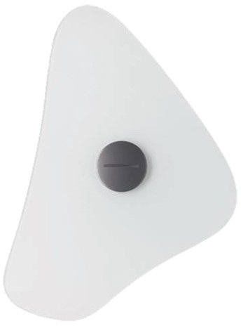 Bit 34x30 biały - Foscarini - lampa ścienna