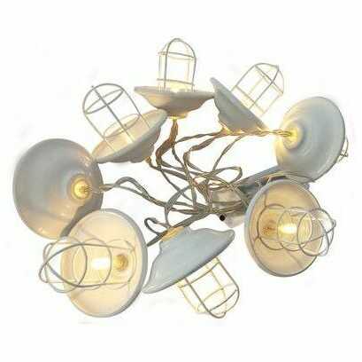 Girlanda POLUX LOFT 10 LED biała IP20