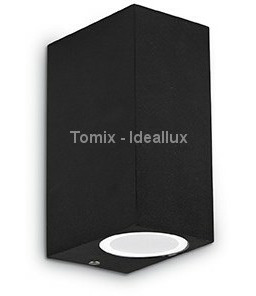 Ideal Lux - Kinkiet zewnętrzny 2xE27/28W/230V czarny