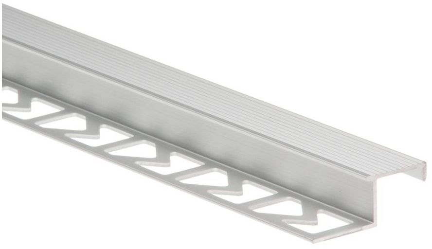 Profil wykończeniowy schodowy aluminium 2.5 m Srebrny Standers