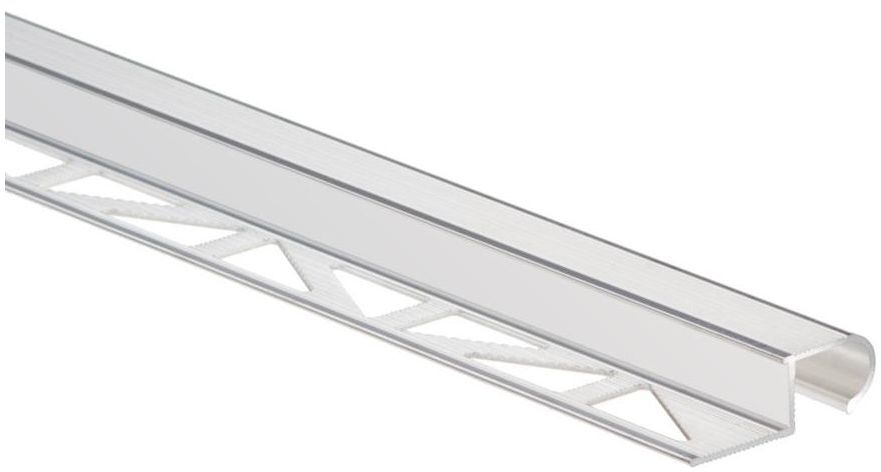 Profil wykończeniowy schodowy aluminium 2.5 m Srebrny Standers