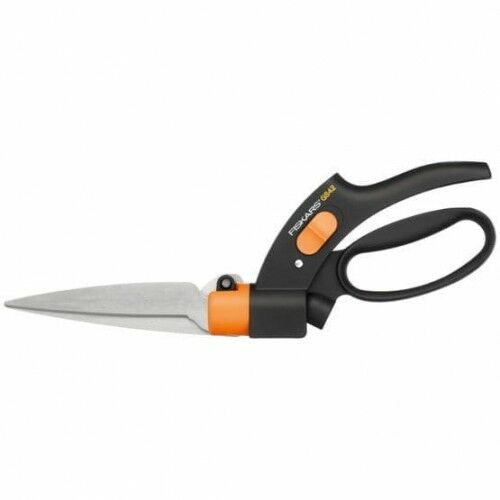 Bezpieczne nożyce do trawy Fiskars Servo-System GS42 z obracanym ostrzem