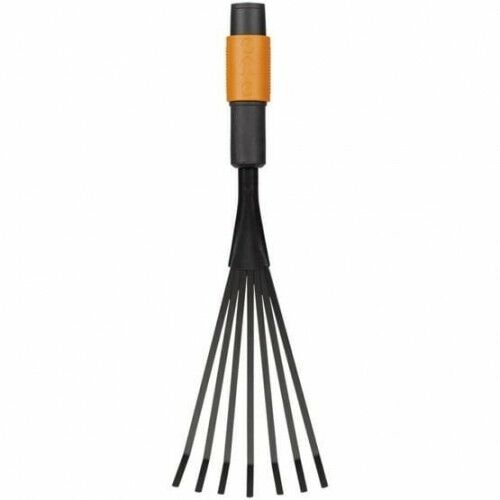 Grabie do liści metalowe małe Fiskars QuikFit >>> połącz i posprzątaj