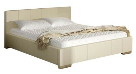 Łóżko 80271 tapicerowane z pojemnikiem M&K Foam Koło