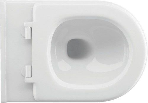 WC BIDET Rimless=miska wc bezkołnierzowa z dyszą bidetową36,5x52,5 cm