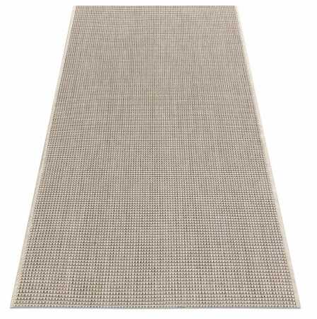 DYWAN SZNURKOWY SIZAL FLOORLUX 20580 gładki, jednolity, jednokolorowy - szampański / taupe 80x150 cm