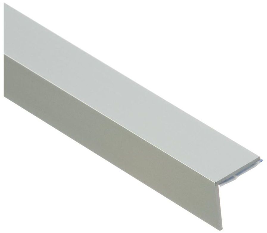 Profil wykończeniowy schodowy aluminium 20 mm / 2.5 m Srebrny Standers