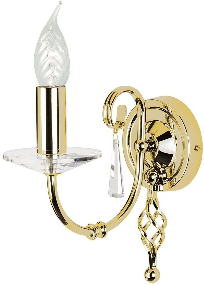 Aegean Polished Brass - Elstead Lighting - kinkiet pojedynczy