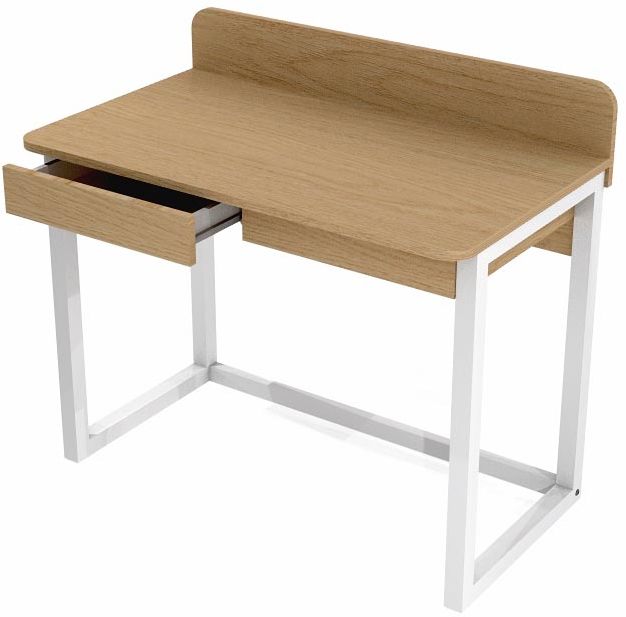 Elior Minimalistyczne dębowe biurko Margo X2
