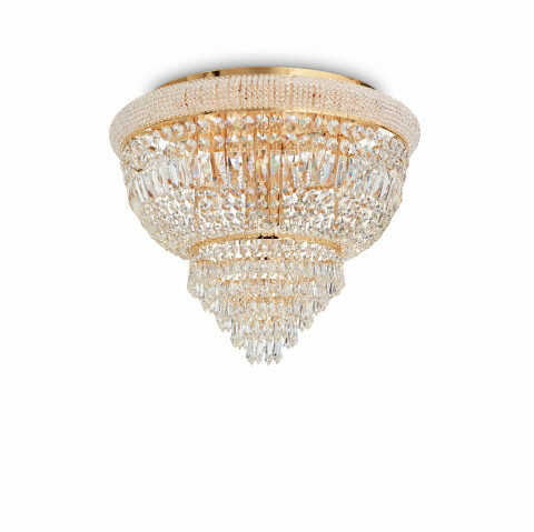 Ideal Lux - Kryształowa lampa sufitowa DUBAI 6xE14/40W/230V