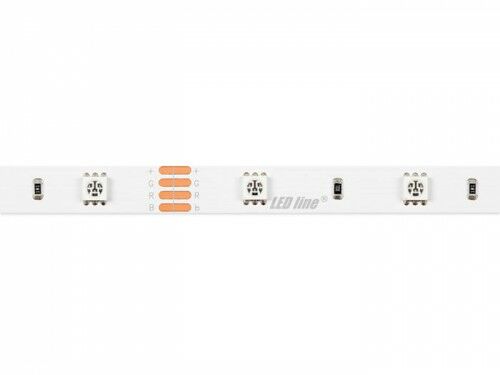 Taśma LED LEDline RGB 150SMD5050 niewodoodporna IP20 - 1m.