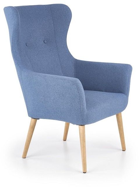 Fotel Cotto - niebieski