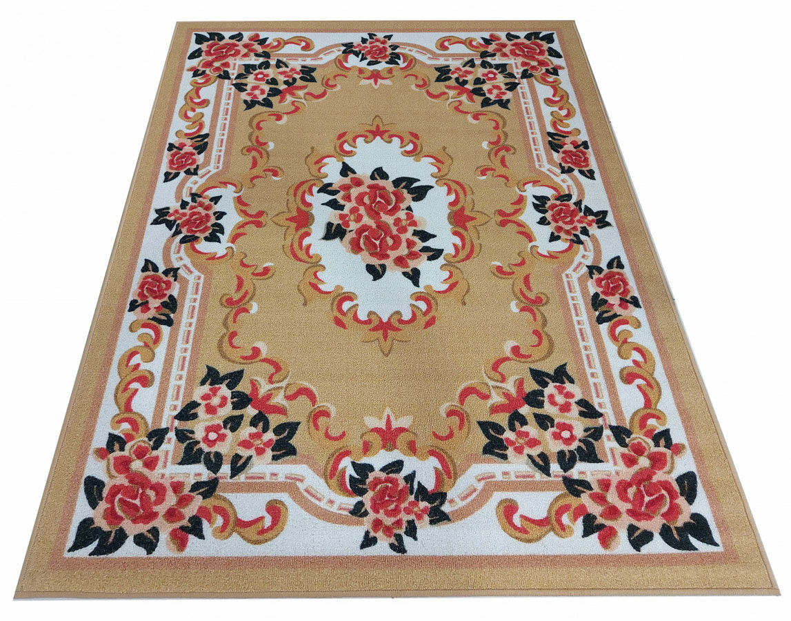Profeos Musztardowy klasyczny dywan prostokątny - Mardes