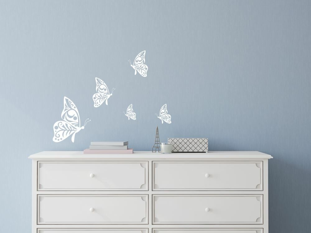 naklejka rodzina motyli naklejka na ścianę