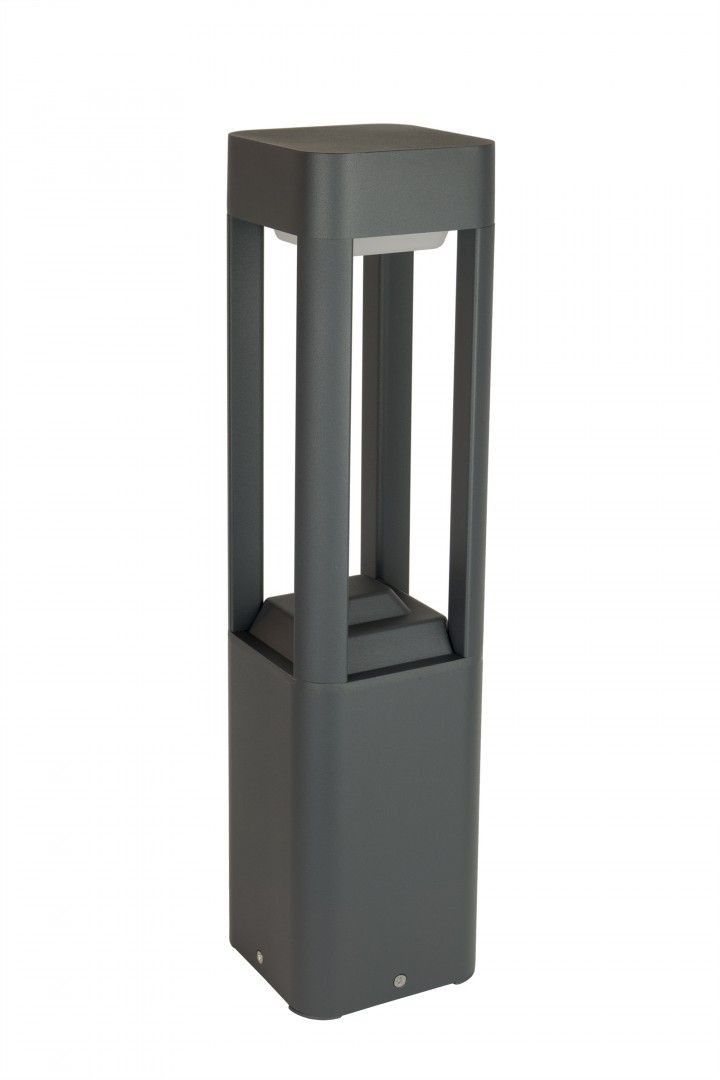 Lampa ogrodowa stojąca Fan kwadrat 50cm IP54 antracyt FKW-500 - Su-ma // Rabaty w koszyku i darmowa dostawa od 299zł !
