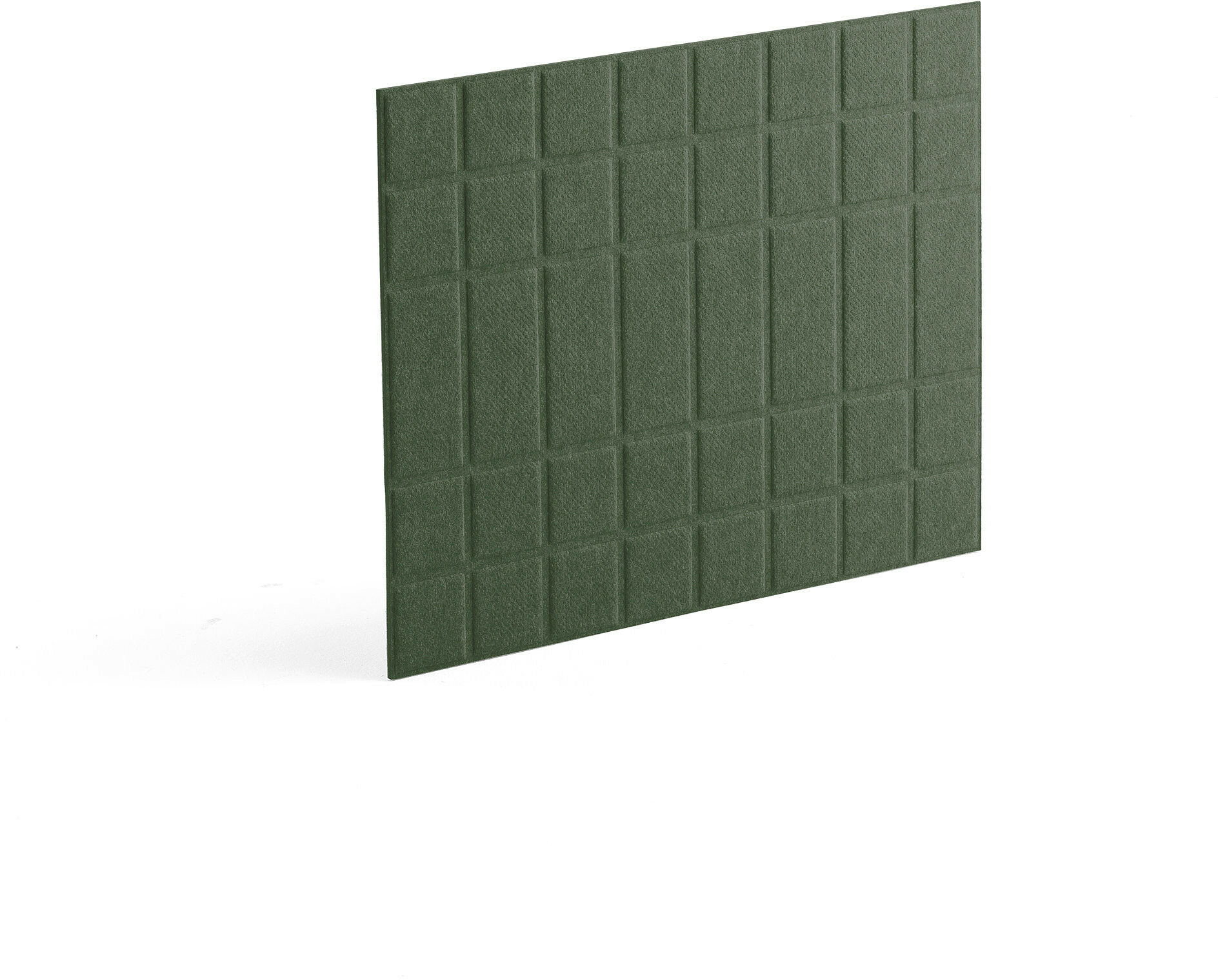 Ścianka biurkowa SPLIT, 800x600 mm, zielony
