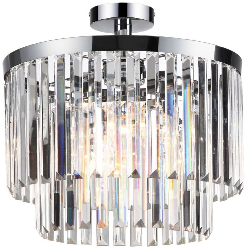 Lampa sufitowa VETRO kryształowa E14 LIGHT PRESTIGE