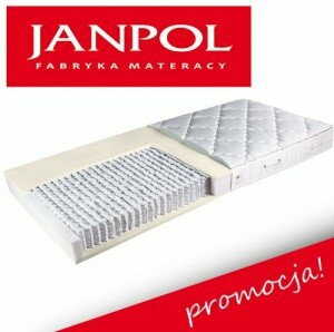Materac Janpol Andromeda, Rozmiar - 200x200, pokrowiec - Smart ZADZWOŃ I ODBIERZ RABAT - 730 018 908 PROFESJONALNE DORADZTWO 8:00 - 22:00