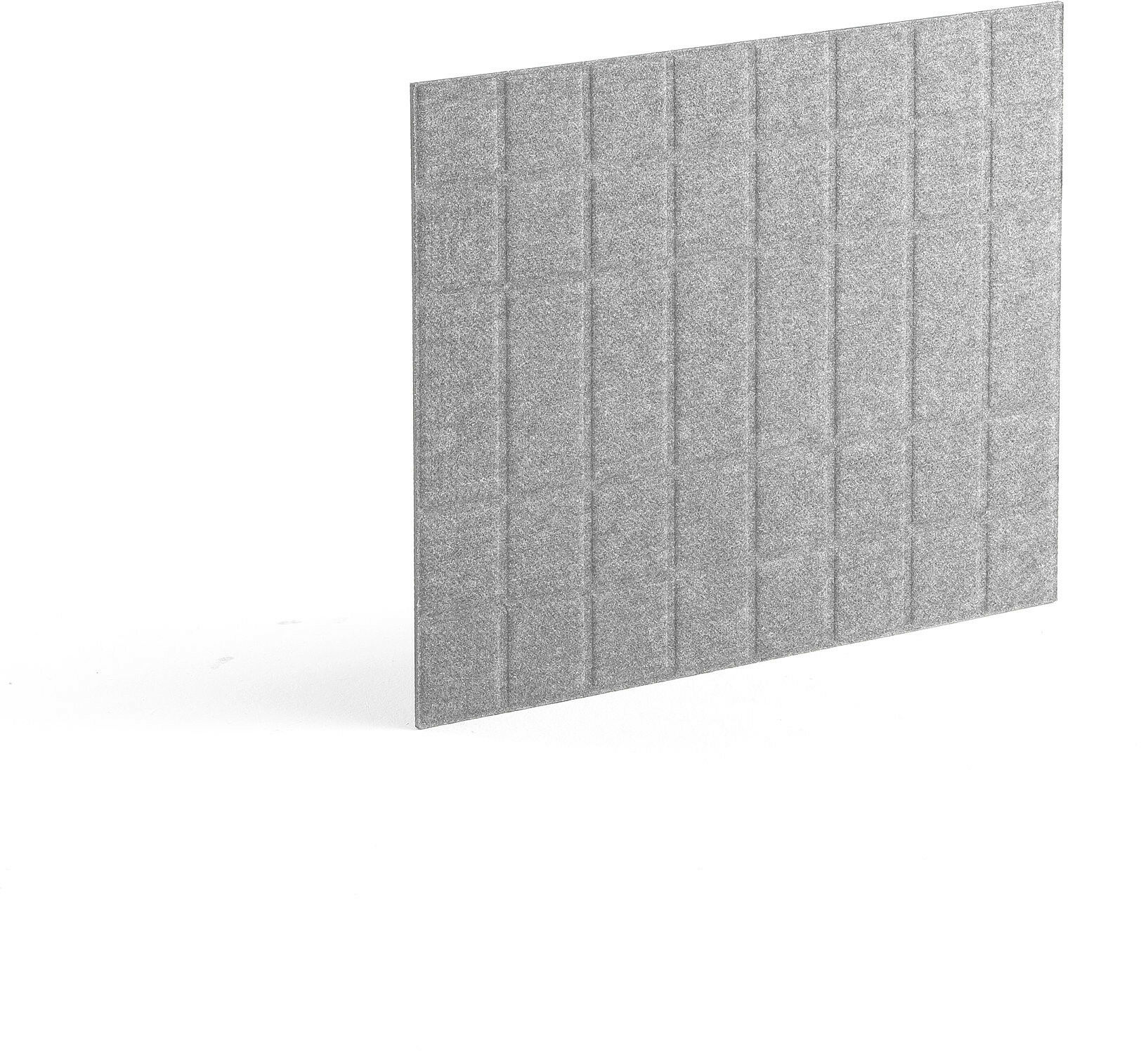 Ścianka biurkowa SPLIT, 800x600 mm, jasnoszary