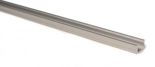 PROFIL aluminiowy nawierzchniowy wąski SLIM srebrny typ X do TAŚMY LED